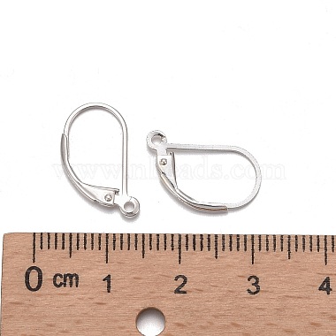 925 Sterling Silver Leverback Earring Findings(STER-T002-227S)-4