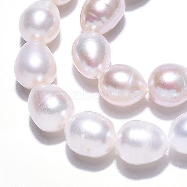 Natural Cultured Freshwater Pearl Beads Strands(PEAR-N012-09D)-3