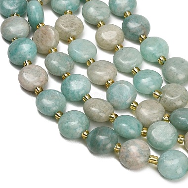 Natural Amazonite Beads Strands(G-H005-B13-01)-3