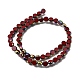 Electroplated Transparent Glass Beads Strands(GL-CBA98F0-06A-04)-3