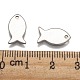 Stainless Steel Fish Charms(STAS-M037-08)-3