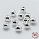 Sterling Silver Spacer Beads(X-STER-K171-45S-6mm)-1