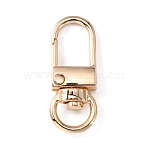 Alloy Swivel Lobster Claw Clasps, Swivel Snap Hook, Fine Jewelry Findings, Light Gold, 33.5x12.5x6mm(FIND-WH0110-073)