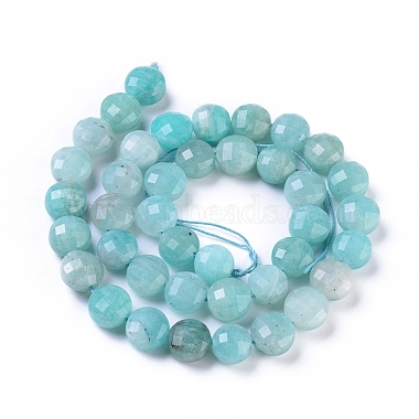 Natural Amazonite Beads Strands(G-I249-A23)-2