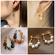 20Pcs Brass Ball Post Ear Studs(KK-TA0008-99)-8