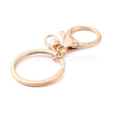 Alloy Keychain Clasp Findings(KEYC-D050-03)-2