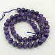 Natural Gemstone Beads Strands(G-S028)-2