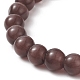 Cat Eye Round Beads Beaded Bracelets(BJEW-JB09050)-7