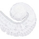 3-Layer Pleated Chiffon Flower Lace Trim(OCOR-BC0002-04A)-1