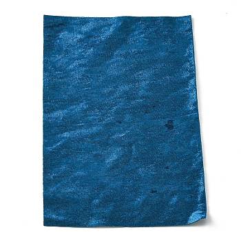 Flannel Fabric, Sofa Cover, Garment Accessories, Rectangle, Teal, 29~30x19~20x0.05cm