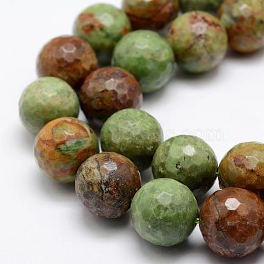 Natural Green Opal Beads Strands(G-K209-05A-12mm)-3