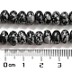 Synthetic Snowflake Obsidian Beads Strands(G-D077-E01-03)-5