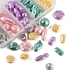 50g 5 couleurs plastique abs imitation perles nacrées(OACR-YW0001-24)-4