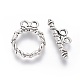 Tibetan Style Alloy Toggle Clasps(X-LF10797Y)-1