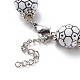 Sport Ball Theme Acrylic Round Beaded Bracelet(BJEW-JB08660-04)-5