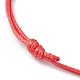 2Pcs 2 Color Triple Star Zinc Alloy Link Bracelets Set(BJEW-JB09977-03)-5