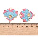 Alloy Enamel Cabochon Connector Settings(AL-CBA8479-11KCG)-3