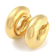 Ion Plating(IP) 304 Stainless Steel Cuff Earrings for Women, Golden, 29.5x30x10mm(EJEW-E288-06G)