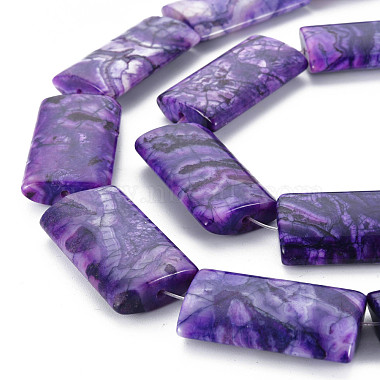 Natural Crazy Agate Beads Strands(G-S359-350B)-3