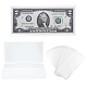 Nbeads Transparent Plastic Commemorative Banknote Storage Bags(ABAG-NB0001-52)-1