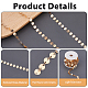 6M Brass Flat Round Link Chains(CHC-HS0001-01KCG)-4