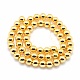 Electroplate Non-magnetic Synthetic Hematite Beads Strands(G-L485-01A-G)-3