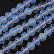 Opalite Beads Strands, Round, 8mm, Hole: 1mm, about 50pcs/strand, 14.76 inch(G-D855-15-8mm)