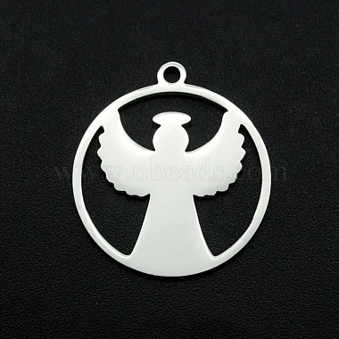 Stainless Steel Color Angel & Fairy 201 Stainless Steel Pendants