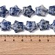 nat&uuml;rliche blaue Fleck Jaspis Perlen Str&auml;nge(G-K359-E11)-3