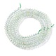 Chapelets de perles en préhnite naturelle(G-E560-R01-01)-2