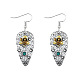 Alloy & Rhinestone Dangle Earrings(FS-WGD70E2-01)-1