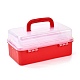 Rectangle Portable PP Plastic Storage Box(CON-D007-01D)-3