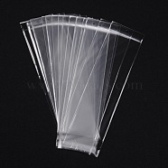 Cellophane Bags, Rectangle, Clear, 26.5x7cm, Unilateral Thickness: 0.035mm, Inner Measure: 22.5x7cm, Hole: 6mm(OPC-X001-1)
