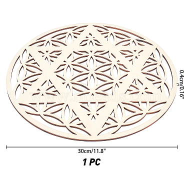 tapis de tasse en bois découpé au laser(WOOD-WH0015-25)-2