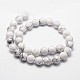 Natural Howlite Beads Strands(G-D840-44-12mm)-2