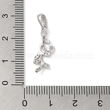 родиевые 925 дужки для ледорубов из стерлингового серебра(STER-NH0001-21P)-3