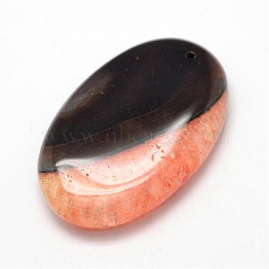 Natural Dyed Agate Pendants(G-F419-79)-2