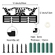 Спортивная тема железная вешалка для медалей настенная стойка для дисплея(ODIS-WH0055-056)-2