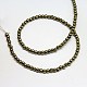Natural Pyrite Beads Strands(G-L031-3mm-01)-3