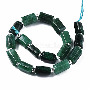 Natural Emerald Quartz Beads Strands(X-G-S376-011)-2