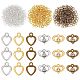 SUPERFINDINGS 60Pcs 6 Style Heart Alloy Pendants(FIND-FH0003-46)-1