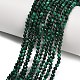 malachite naturelles brins de perles(X-G-C262-A02-3mm)-2