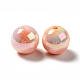 UV Plating Opaque Rainbow Iridescent Acrylic Beads(MACR-D063-01A-06)-2