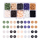 Pandahall 2200~2400Pcs 10 Colors Eco-Friendly Handmade Polymer Clay Beads(CLAY-TA0001-16)-1