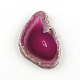 Dyed Mixed Shape Natural Agate Gemstone Big Pendants(G-R300-08)-3