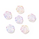 Opaque Acrylic Flower Cabochons(MACR-C009-09)-1