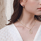 Electroplate Natural Capiz Shell Pendants(SHEL-CA0001-001)-7
