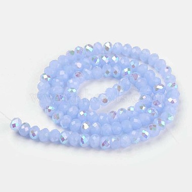 Chapelets de perles en verre galvanoplastique(EGLA-A034-J2mm-L03)-2