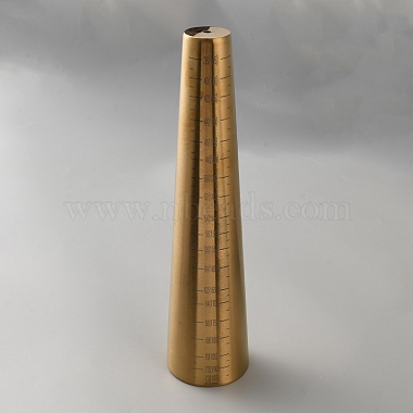 Jewelry Tool Round Brass Bracelet Sizing Bangle Mandrel(TOOL-WH0052-67)-1