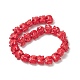 Synthetic Coral Beads Strands(CORA-L007-A-02)-3